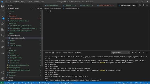 JWT Authentication full example | ASP.NET Core JWT Authentication tutorial 5 смотреть онлайн
