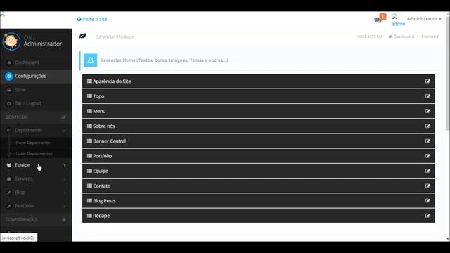 Script PHP Site Institucional Empresas Comercio Design Responsivo смотреть онлайн