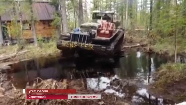 Житель Стрежевого Николай Рагозин в качестве хобби строит вездеходы смотреть онлайн