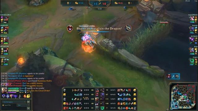 League of Legends: Hai Legacy's Flawless Victory with Zed смотреть онлайн