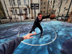 ИГРА В БАСКЕТБОЛ ОТ ПЕРВОГО ЛИЦА