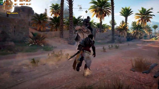 Testando a rtx 3050 Yeston + Ryzen 5 5600 Assassin's Creed Origins. смотреть онлайн