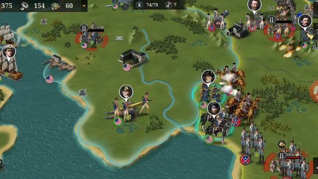 European War 6 1914 Civil War Challenge #3 Peninsula Campaign 3 Stars Walkthrough смотреть онлайн
