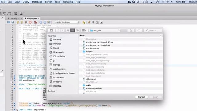 Importing The MySQL Employee Database смотреть онлайн