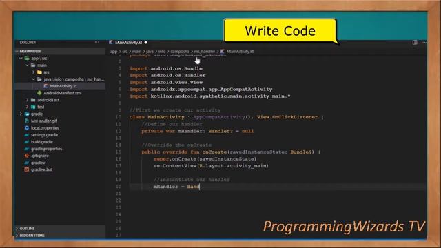 Learn Code with Music S1E4: Handler - Kotlin Android смотреть онлайн