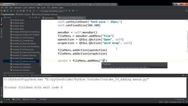 Python Malayalam 59 Menu and submenu смотреть онлайн