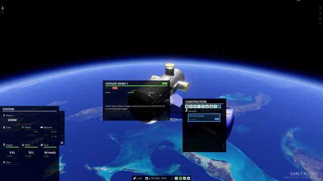 Stable Orbit - Enjoyable Station Building - Let's Preview смотреть онлайн