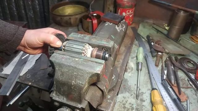 Как снять подшипник якоря электроинструмента смотреть онлайн