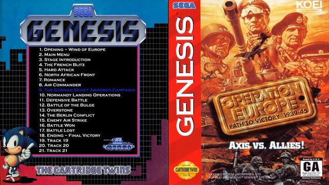 Operation Europe - Path to Victory 1939-45 - Sega Genesis OST смотреть онлайн