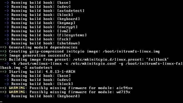 Arch Linux installs fine from archlinux-2016.12.01-dual.iso (kernel 4.8.11-1) смотреть онлайн