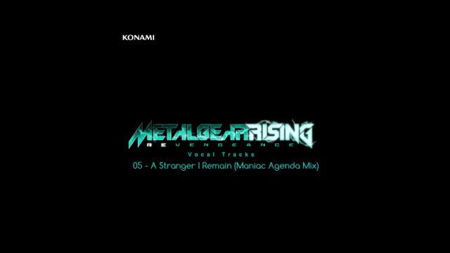 Metal Gear Rising: Revengeance Soundtrack - 05. A Stranger I Remain (Maniac Agenda Mix) смотреть онлайн