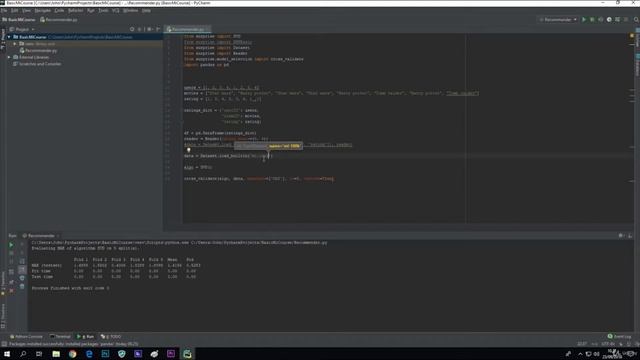 Python machine learning Part 5 - Scikit Surprise SVD Implementation смотреть онлайн