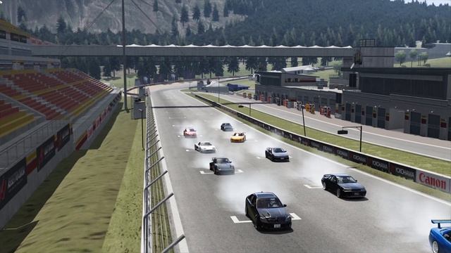 Tuned Nissan S30Z Racing At Okutama Vs Tuned Cars / Assetto Corsa