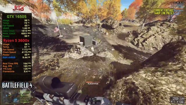 Battlefield 4 | Ryzen 5 3600x + GTX 1650 Super | 1080p, 1440p, 4K benchmarks! смотреть онлайн