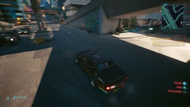 Cyberpunk 2077 - what are these drivers doing? And one car just popped from nowhere. смотреть онлайн