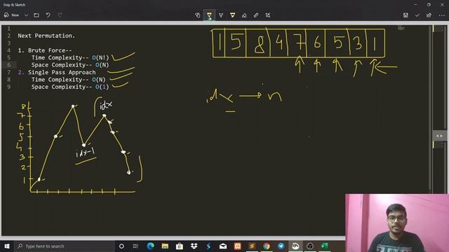 Next permutation of a numeric sequence | Q15 | Love Babbar DSA Sheet | leetcode | Best Approach смотреть онлайн