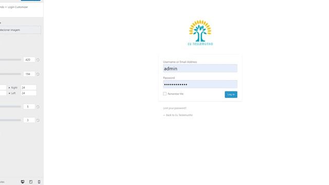 Como Personalizar Tela de Login Wordpress - Curso Fácil смотреть онлайн