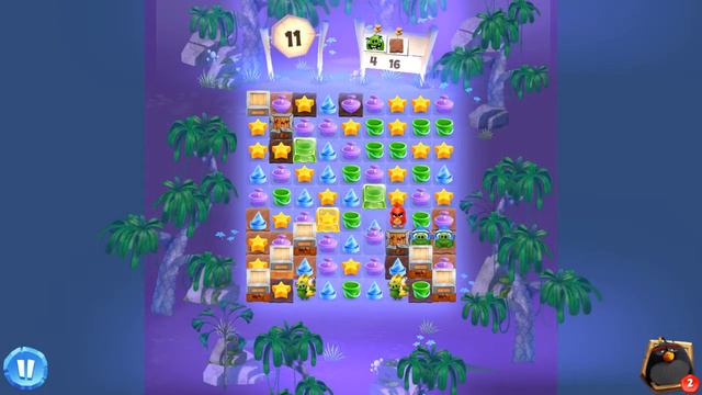 Angry Birds Match. Level 109. No Boosters. Android. Gameplay смотреть онлайн