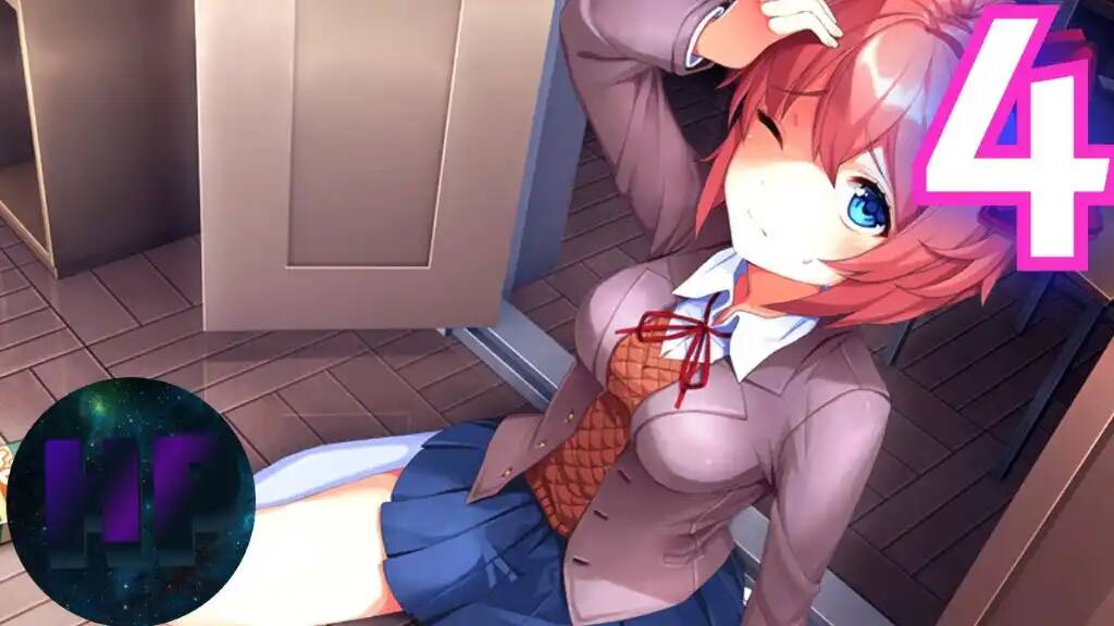 4 - Дивное прошлое - Doki Doki literature Club Plus - ddlc plus смотреть онлайн