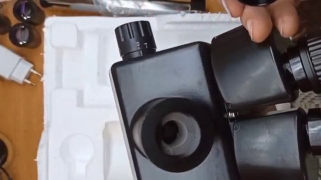 распаковка микроскопа с алиэкспресс смотреть онлайн