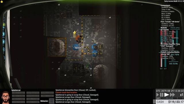 Ostranauts - Open World Space Hulk Salvaging Sci Fi RPG смотреть онлайн