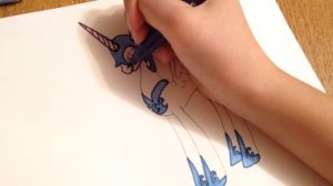 Как Нарисовать Пони Найтмер Мун