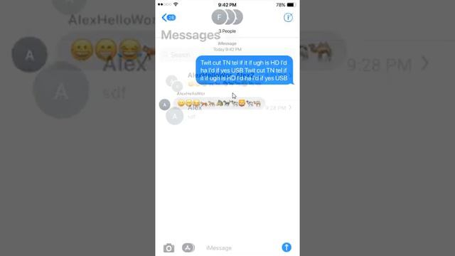 MemeiMessage Chat iOS Emojis and Rate my App смотреть онлайн