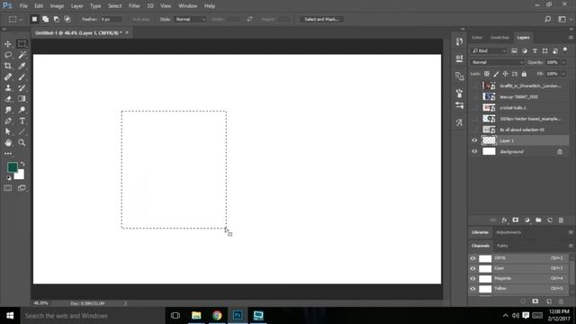 It's all about selection | AAVRITI | Photoshop cc 2017 | part 01 смотреть онлайн