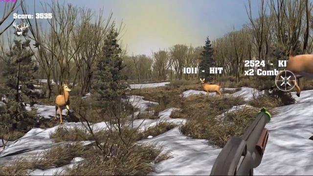 Big Buck Hunter Arcade Gameplay walkthrough (Whitetail Deer Adventure Complete). смотреть онлайн