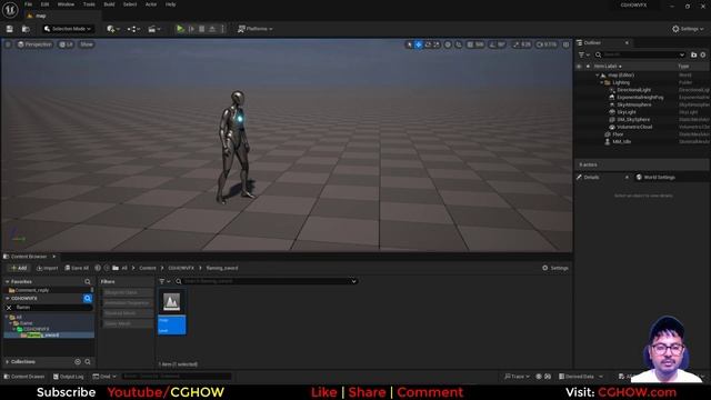 Flaming Swords in UE5.3 Niagara Fluid Tutorial | Download Files смотреть онлайн