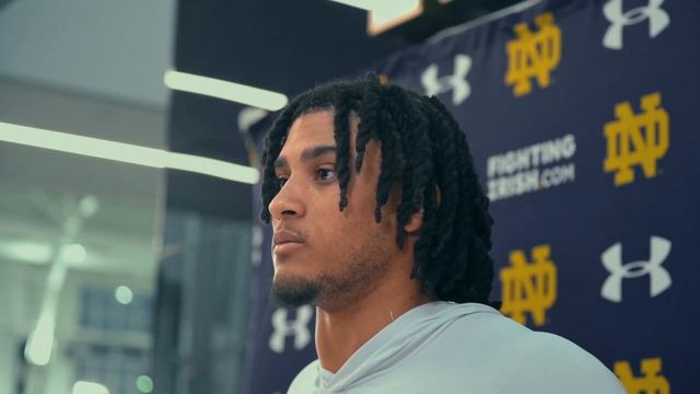 Notre Dame S Xavier Watts on Confidence, Christian Gray, Managing Hype & Clemson | #ndfootball смотреть онлайн