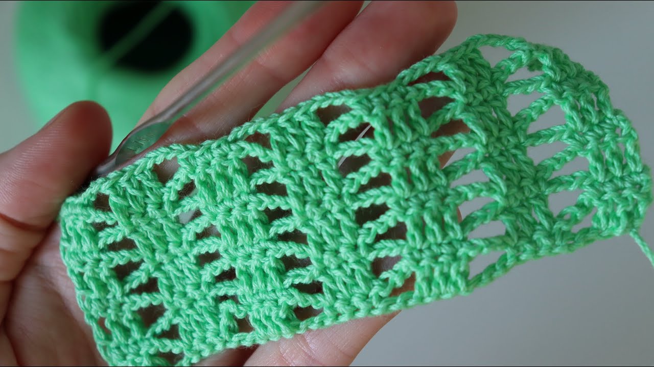 ГЕОМЕТРИЧЕСКИЙ узор крючком смотреть онлайн