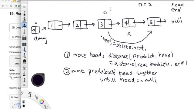 LeetCode Tutorial 19. Remove Nth Node From End of List смотреть онлайн