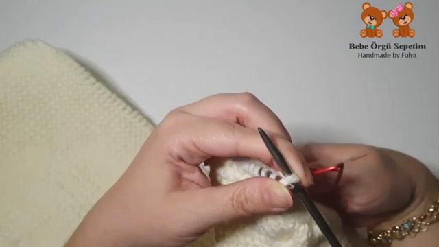 Kapşonlu Kar Tulumu Yapımı / Parça Parça Örülen Bebek Tulumu / Knitting Baby Rompers Making смотреть онлайн