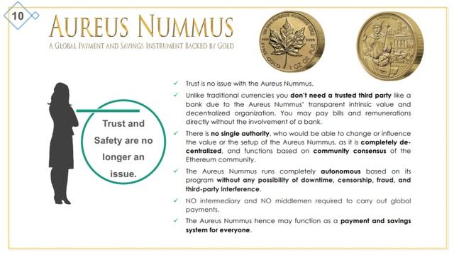 ?ОСОБЕННОСТИ ПРОЕКТА И ТОКЕНА ANG AUREUS NUMMUS ? смотреть онлайн