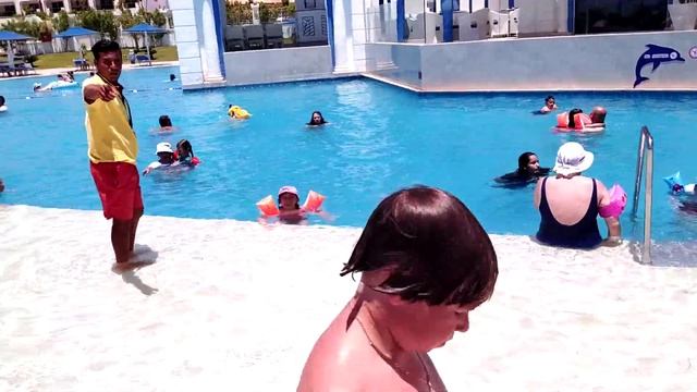 Fun&sun Albatros Palace, July, 2021. Обзор бассейнов, часть 1. смотреть онлайн