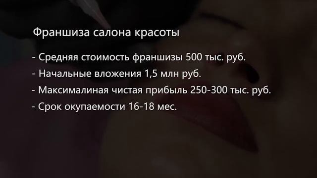 Франшиза Студии Перманентного Макияжа Permanent MakeUp №1 смотреть онлайн