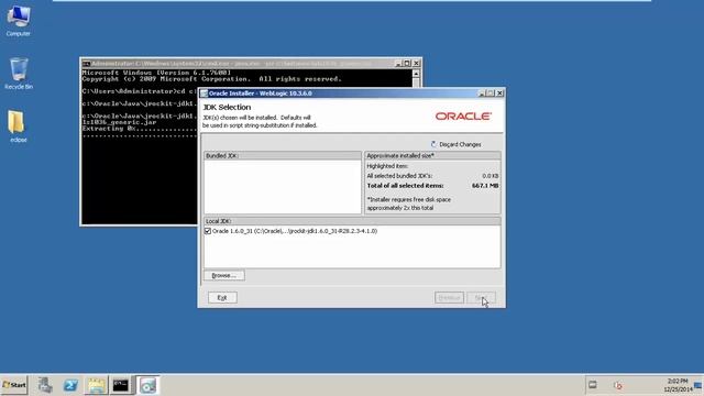 Install Oracle Weblogic 10.3.6 смотреть онлайн