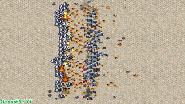 Mirage Tank vs Grizzly - Same Cost - Red Alert 2 смотреть онлайн