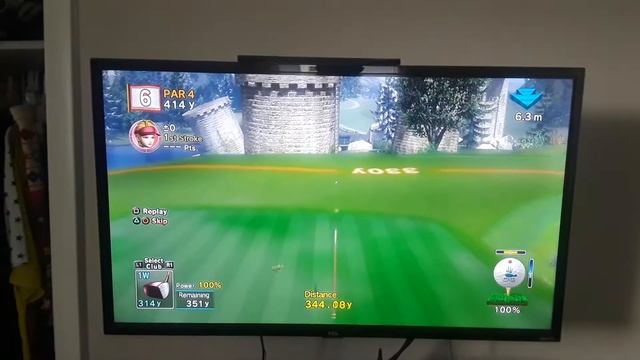 Hot Shots Golf: Out of Bounds Training Mode Par 4 Ace смотреть онлайн