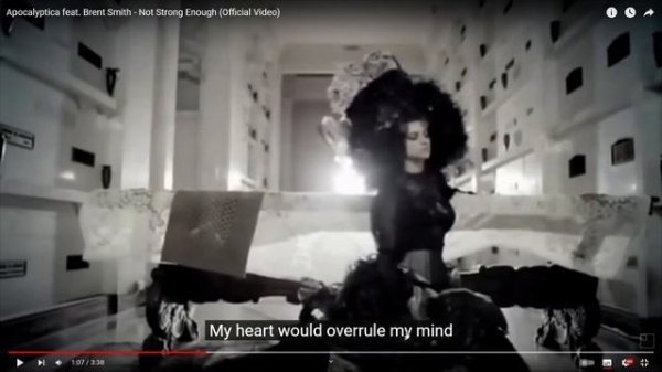 Слушаем и переводим песню NOT STRONG ENOUGH, Apocalyptica