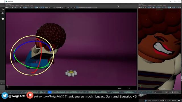 Pro Animator's Secrets | Animating @naoetry as a Lego on 2s in Maya Part 10 смотреть онлайн