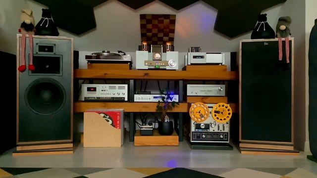 Yaqin SD 38A & Yaqin MS 650b & Akai PR A04 & Klipsch Forte