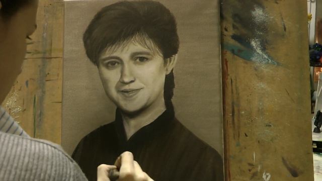 Портрет по фото маслом на холсте спб. Уроки живописи портрета смотреть онлайн