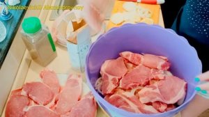 Как замариновать шашлык чтобы мясо было сочным /// Подробно, как я это делаю шашлык из свинины