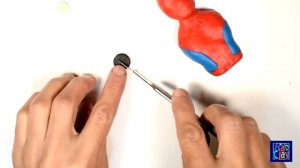 How to Make Spider-Man from Clay ✿ Как слепить Человек Паук из пластилина