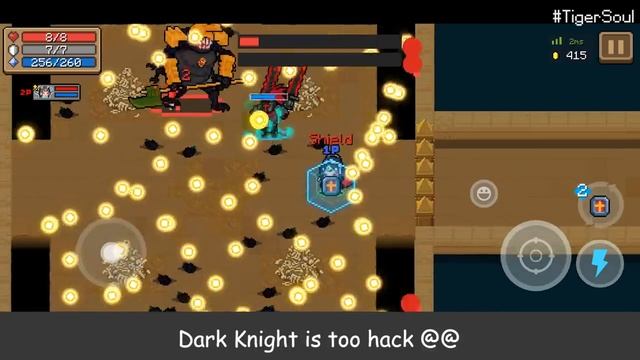 Dark Grand Knight vs Grave Guard Scarab Archon - Soul Knight Boss vs Boss смотреть онлайн