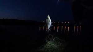 Мокшино.. Вечерняя рыбалка.. Около пляжа.. Первый в жизни лещ )) Эмоции.. ))