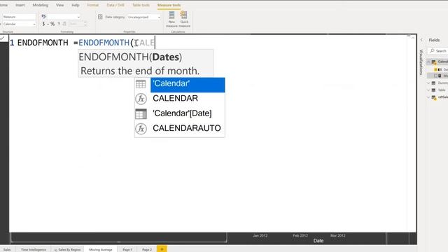 How to apply Power BI ENDOFMONTH DAX Function |#ENDOFMONTHFUNCTION (Time Intelligence) смотреть онлайн