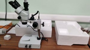 Стереомикроскоп ЛОМО МСП-2 вариант 2 СД: сборка, камера и обзор аксессуаров расширяющих возможности